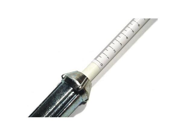 Målebandsfolie til flaggstang, 100cm 